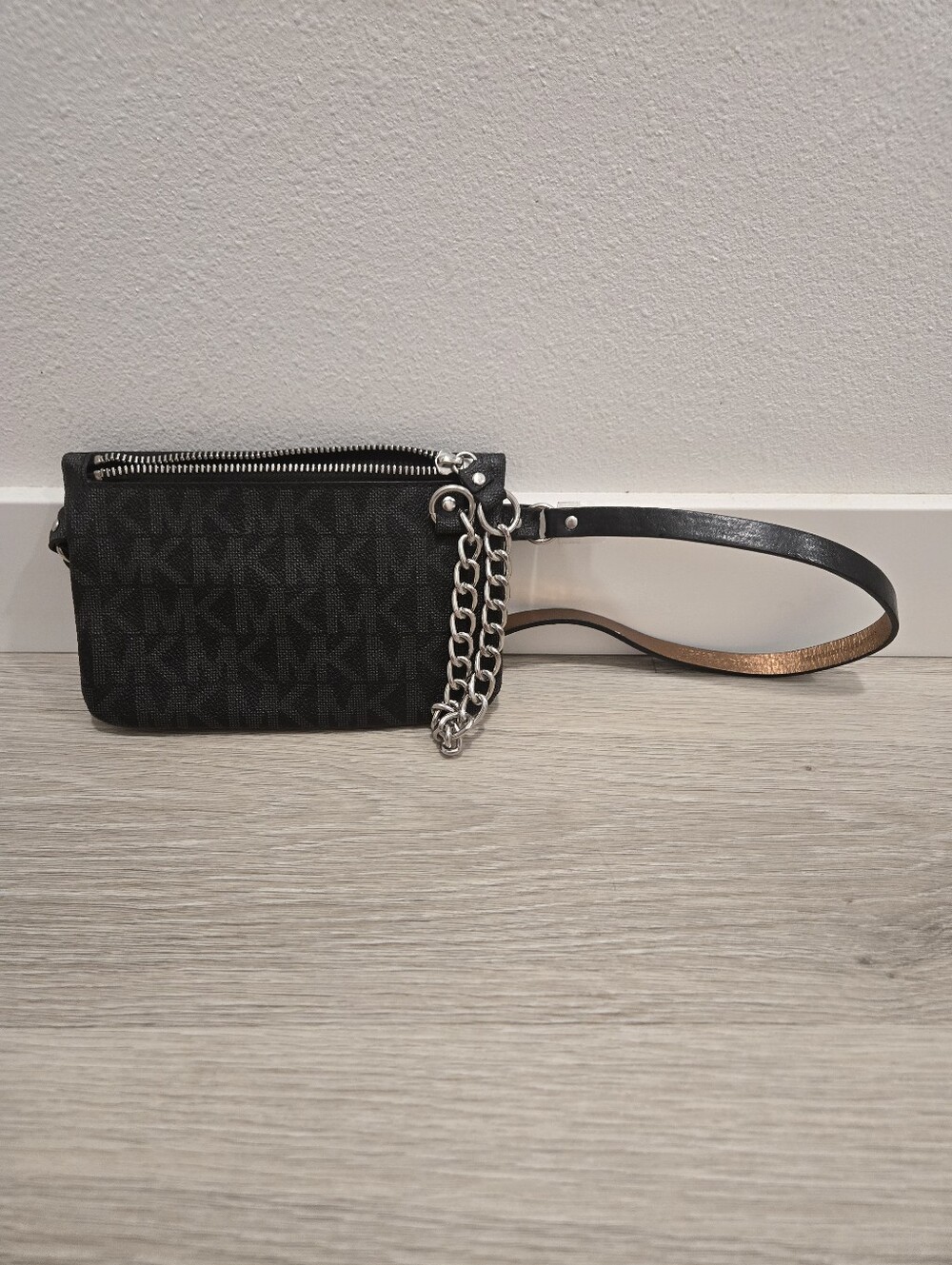 Michael Kors Black Logo Belt Bag